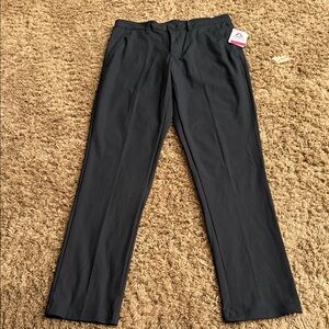 Reebok Men's Charcoal Dress Pants